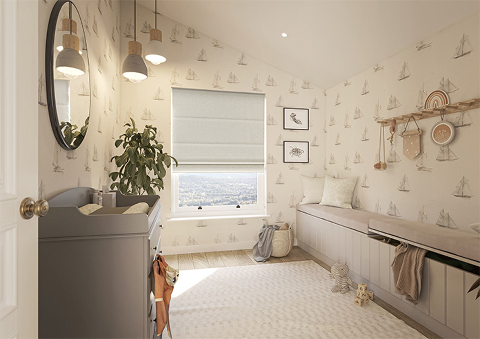 Bravo, Natural - Twist&Fit Roman Blind - Image 7